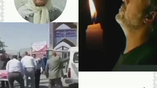 خاکسپاری مرحومه طاهره اعظمی
