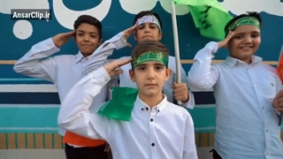 همخوانی سلام فرمانده در اجتماع بزرگ مسجد مقدس جمکران