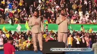 اجرای سلام فرمانده در قزوین با حضور ابوذر روحی