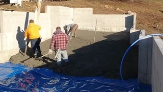 بتن ریزی با افزودنی های بتن