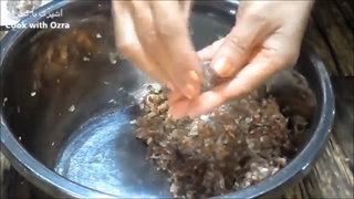 خوراک کوفته قلقلی و قارچ