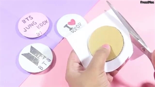 آموز درست کردن پیکسل bts | کاردستی bts