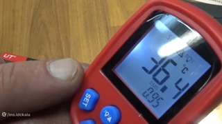 آموزش و نحوه استفاده از ترمومتر لیزری وینتکت WINTACT WT327A