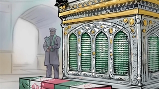 علاقه حاج قاسم به این شعر حرم مطهر رضوی ای صفای قلب زارم؛ هرچه دارم از تو دارم