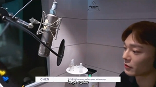 تماشای پشت صحنه ی ضبط آهنگ Traveler با زیرنویس فارسی چسبیده