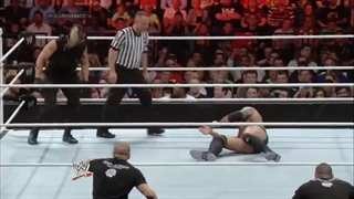 مسابقه کشتی کج - ست رالینز مقابل باتیستا - Raw, May 19, 2014
