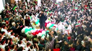 بهار در زمستان اجرای سلام فرمانده در بشرویه خراسان جنوبی توسط ابوذر روحی