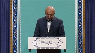 سخنان آقای هاشم نامور مدیرعامل شرکت نفت بندر عباس محضر رهبر انقلاب. ۱۴۰۱/۱۱/۱۰