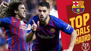 بهترین گل های بارسلونا به رئال مادرید در کوپا دل ری