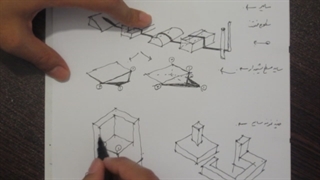 آموزش اسکیس سایه