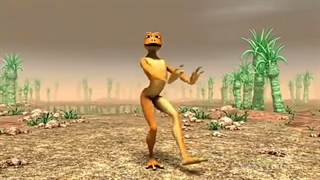 رقص قورباغه نارنجی ❤