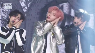 اجرای آهنگ "devil by the window" از "TXT"در"inkigayo"