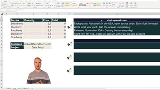 Excel - Chat GPT + Excel - The future is here, don't miss out