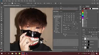 Tokyo Ghoul Eye (PHOTOSHOP TUTORIAL)طراحی چشم توکیوغول در فتوشاپ