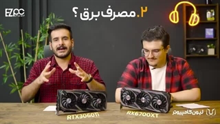 بررسی و مقایسه کارت گرافیک | RTX3060TI vs RX6700XT | FSR vs DLSS | Premiere & Games & 3DMark & V-Ray