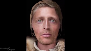 بازسازی چهره  مومیایی مرد باتلاقی 2400 ساله