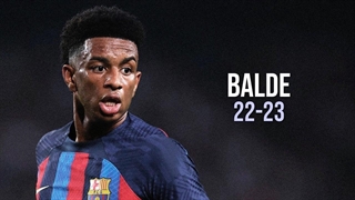 بهترین مهارت های آلخاندرو بالده مدافع جوان بارسلونا - 2023