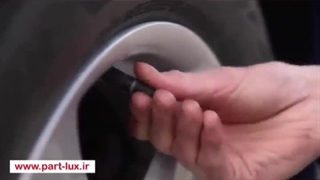 6.چک کردن باد لاستیک part lux