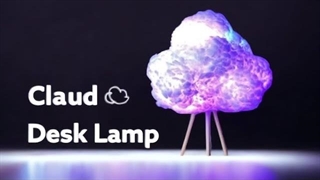 لامپ ابری || جادویی ترین چراغ رومیزی را بسازید