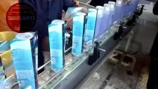 دستگاه پرکن مایع ظرفشویی پیستونی توان صنعت | ۰۹۱۵۲۰۰۰۰۵۰