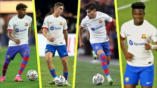 عملکرد 6 بازیکن جوان بارسلونا در پیش فصل 2023/24