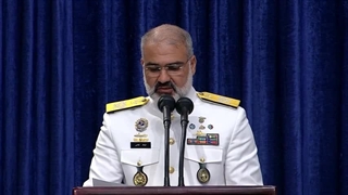 گزارش دریادار دوم فرهاد فتاحی فرمانده ناوگروه 86 محضر فرمانده کل قوا مرداد ۱۴۰۲