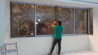 نمونه کار پنجره آلومینیوم