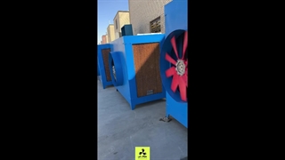 کولر سلولزی (صنعتی)در شیراز شرکت کولاک فن 09177002700