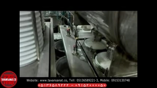 دستگاه پرکن ماست دهانه 155 توان صنعت | ۰۹۱۵۲۰۰۰۰۵۰