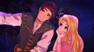 پرنسس های دیزنی به شکل دختران انیمه ای