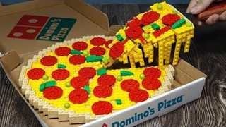 آشپزی با لگو : پیتزا دمینو Domino's Pizza - موج کره ای