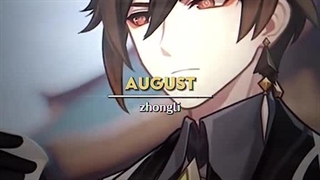 Bf شما براساس ماه تولد (میلادی) برای Genshin impact 