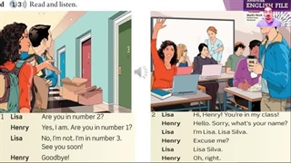 American English File 2nd Edition starter Level First Session  Part 1A.