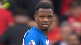 آنسو فاتی مقابل منچستریونایتد