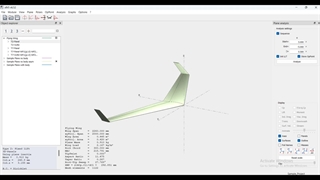 آشنایی با نرم افزار xflr5 - تحلیل بال و دم - قسمت ششم