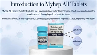 تمام قرص Myhep برای هپاتیت C