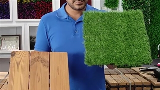 تایل ترموود و تایل چمن مصنوعی